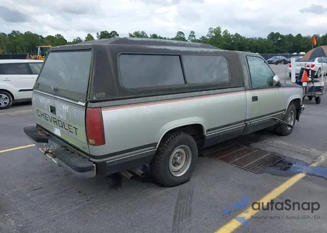 1991 Chevrolet Gmt-400 C1500 из США, поврежденный, VIN 1GCDC14KXME110122